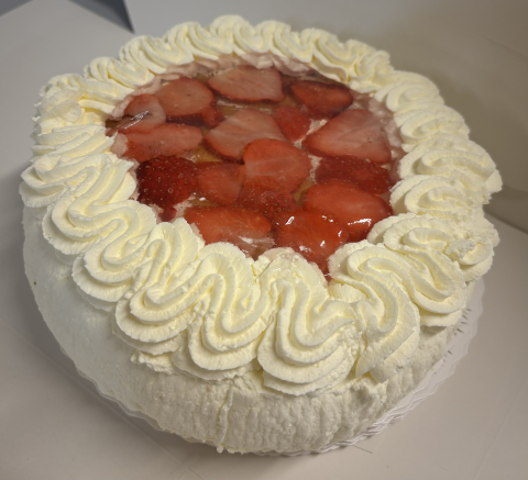 Bild på Jordgubbstårta